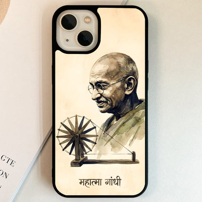 Mahatma Gandhi Legacy Glass Case