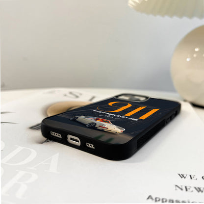 Porsche Vintage 911 Glass Case