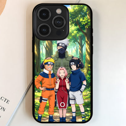 Naruto Team Seven Glass Case