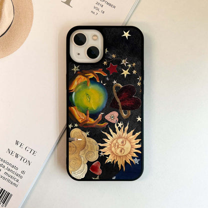 Celestial Heart Dreams Glass Case