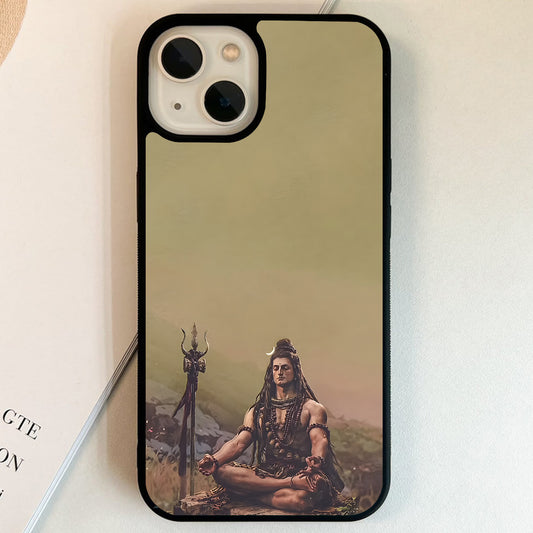 Mahadev Tapasya Art Glass Case