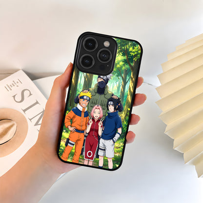 Naruto Team Seven Glass Case