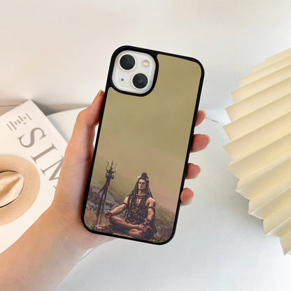 Mahadev Tapasya Art Glass Case