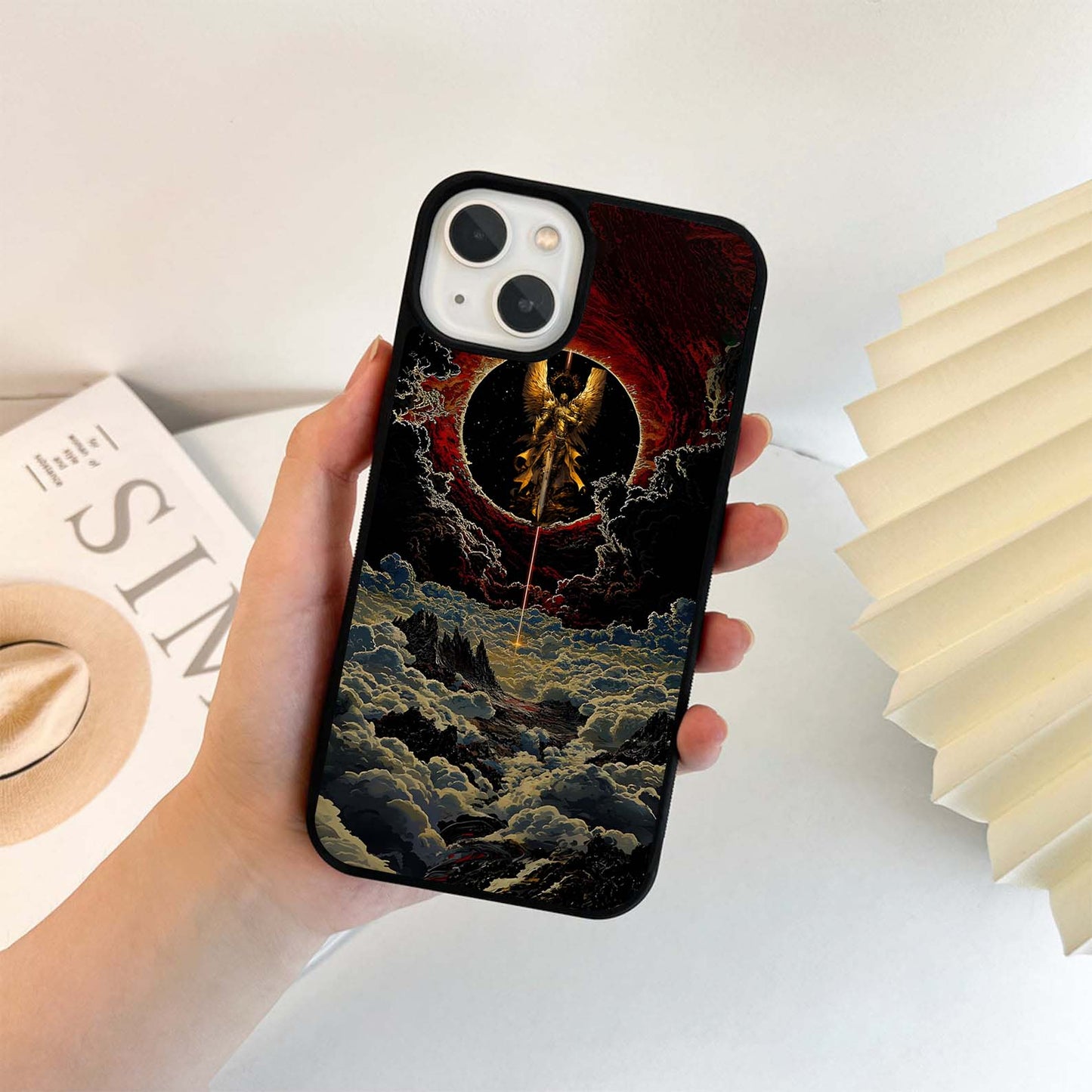 Celestial Guardian Rise Glass Case