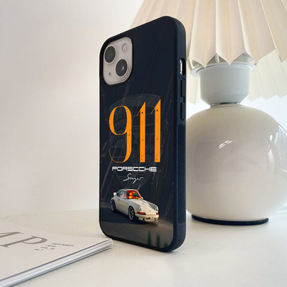 Porsche Vintage 911 Glass Case