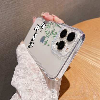 Panda Chill Time Clear Silicon Cover