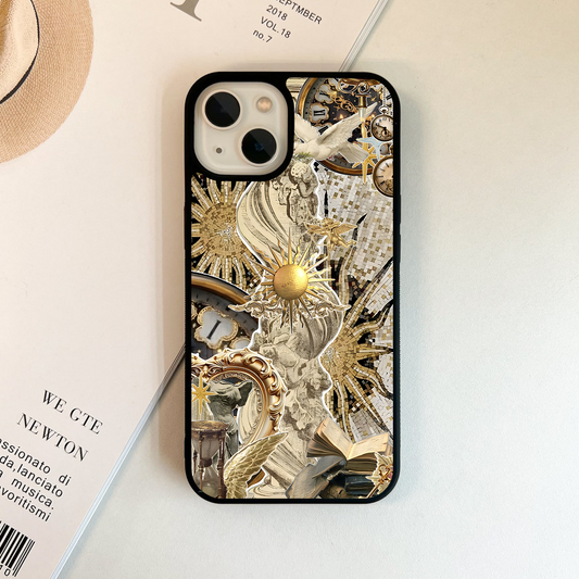 Timeless Golden Grace Glass Case