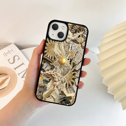 Timeless Golden Grace Glass Case