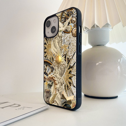 Timeless Golden Grace Glass Case