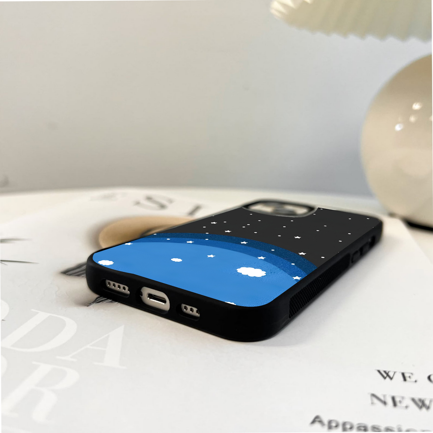 Starlit Cloud Dome Glass Case