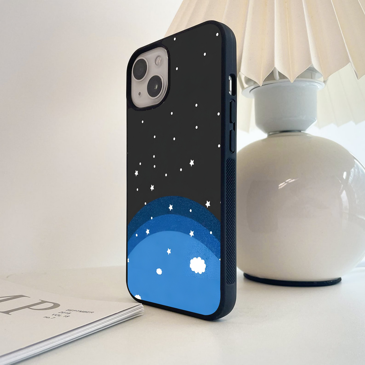 Starlit Cloud Dome Glass Case