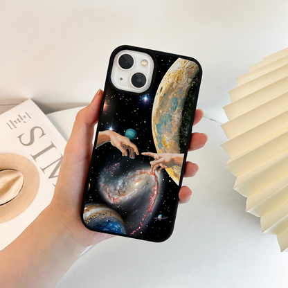 Universe In Touch Glass Case