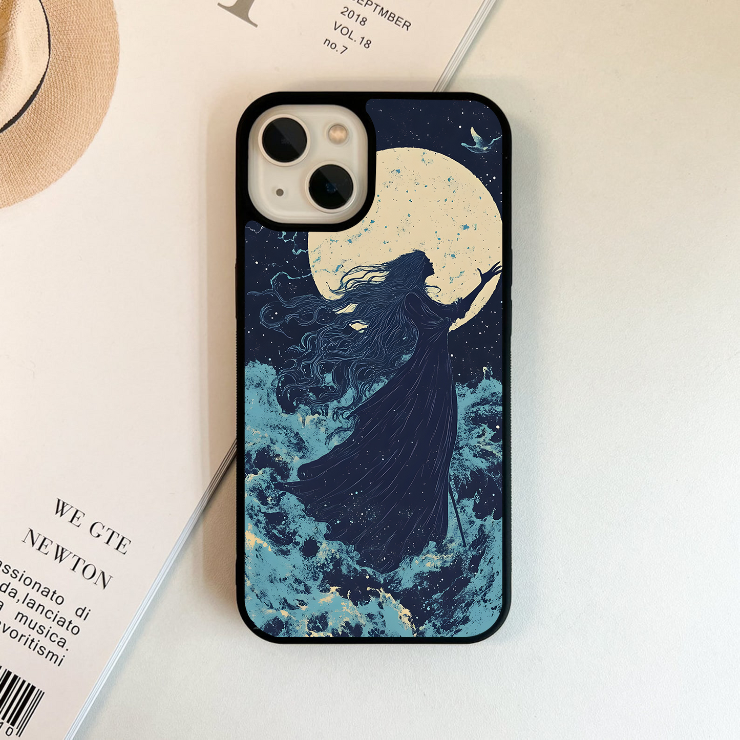 Crimson water Art Glass Case