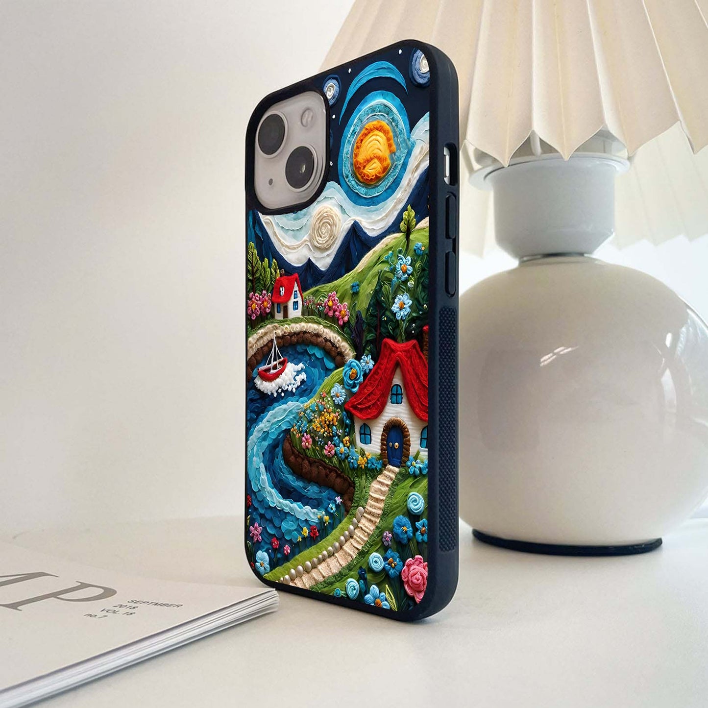 Thread France Art Glass Case