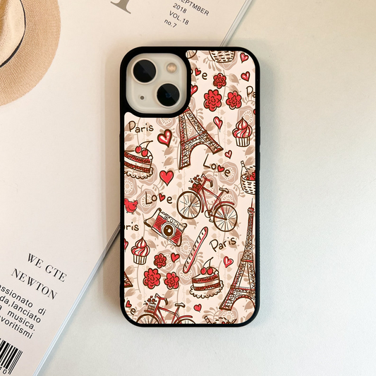 Parisian Love Notes Glass Case