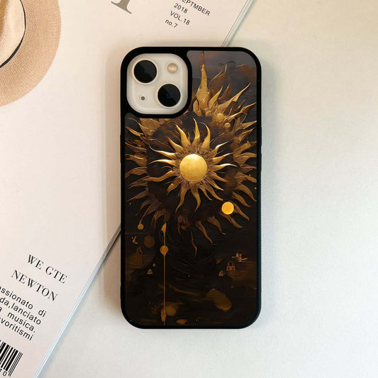 Golden Sun Majesty Glass Case