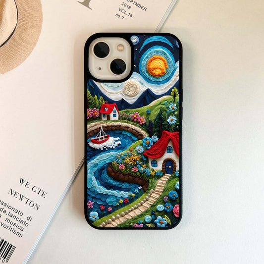 Thread France Art Glass Case