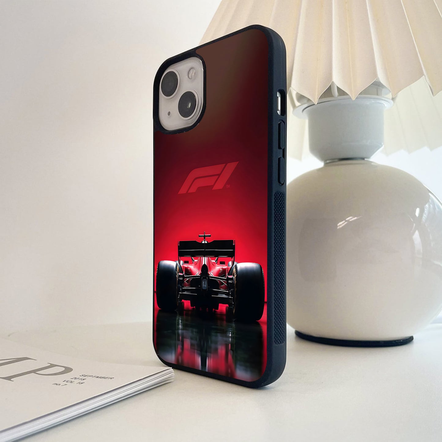 Ferrari Formula One Machine Glass Case