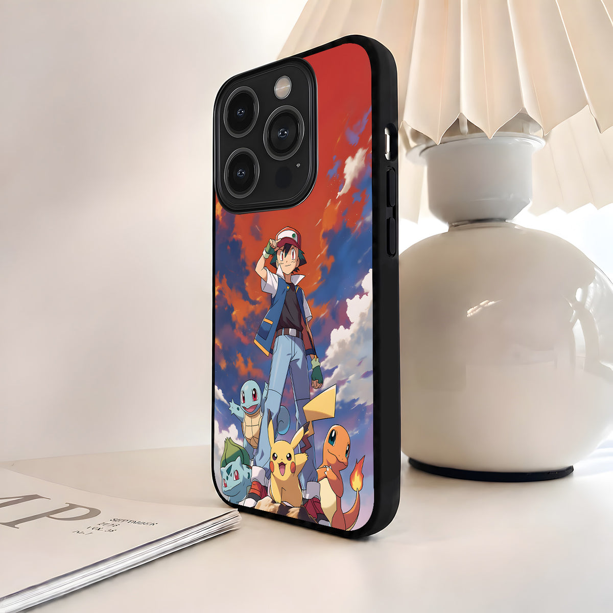 Pokemon Sunset Squad Glass Case