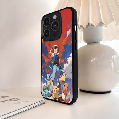 Pokemon Sunset Squad Glass Case
