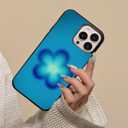 Floral Funk Blue Glass Case