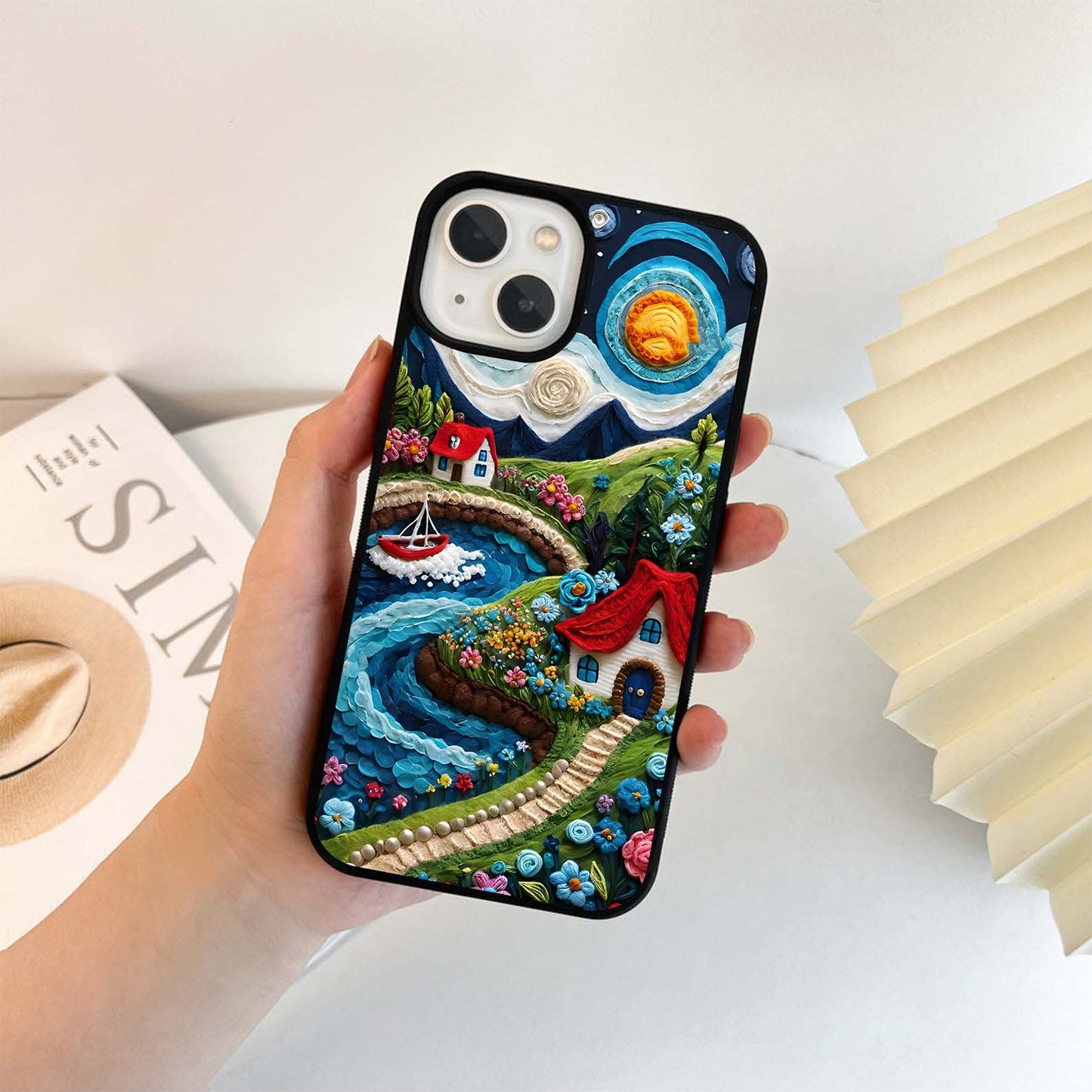 Thread France Art Glass Case