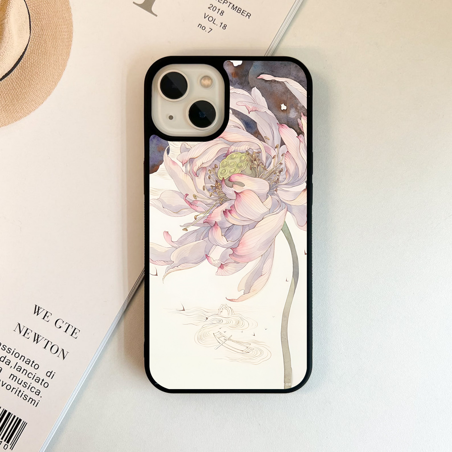 Gothic Skulls Glass Case