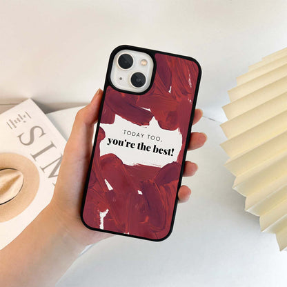 Bold Words Today Glass Case