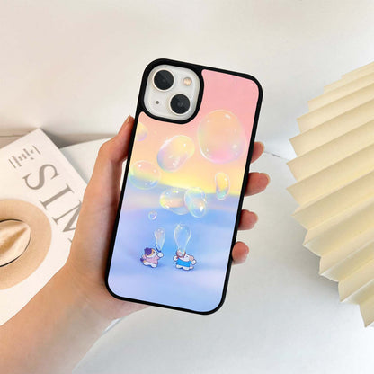 Bubble Dream Sky Glass Case