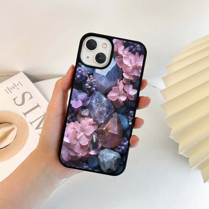 Crystal Bloom Charm Glass Case