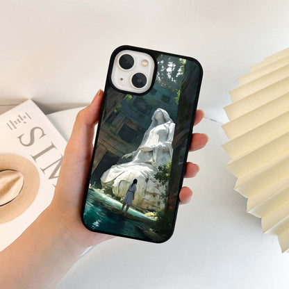 Fantasy Statue Glass Case