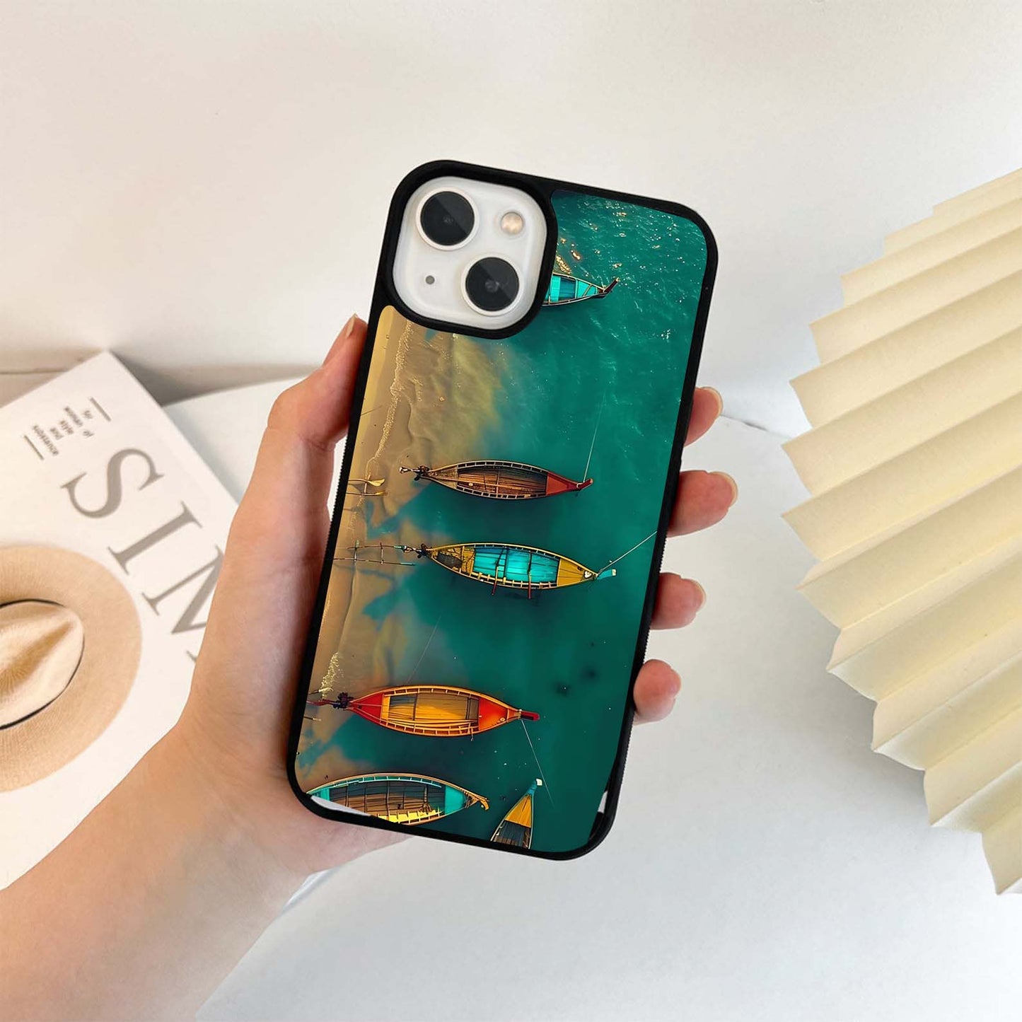 Floating Scenery Glass Case