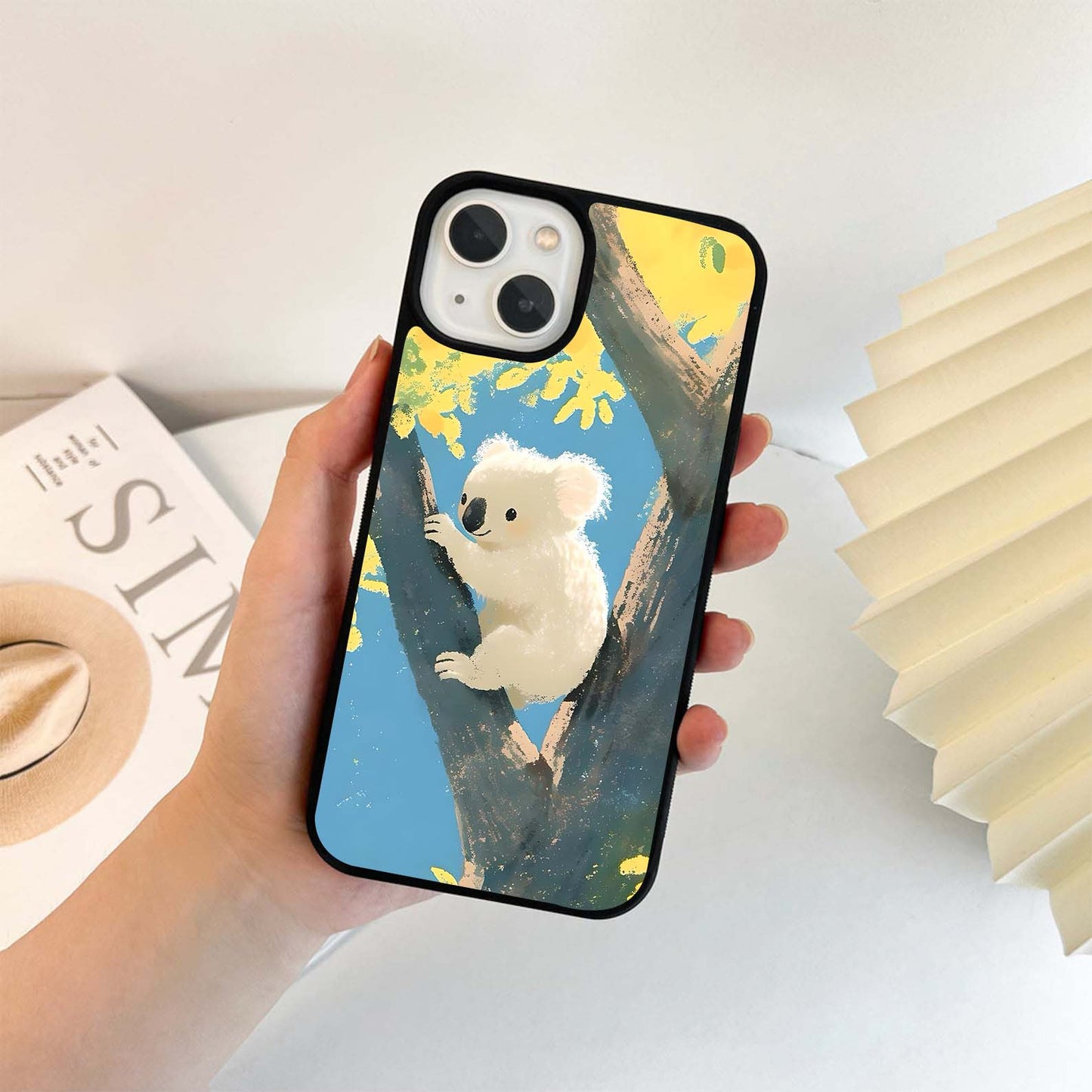 Koala In Light Glass Case