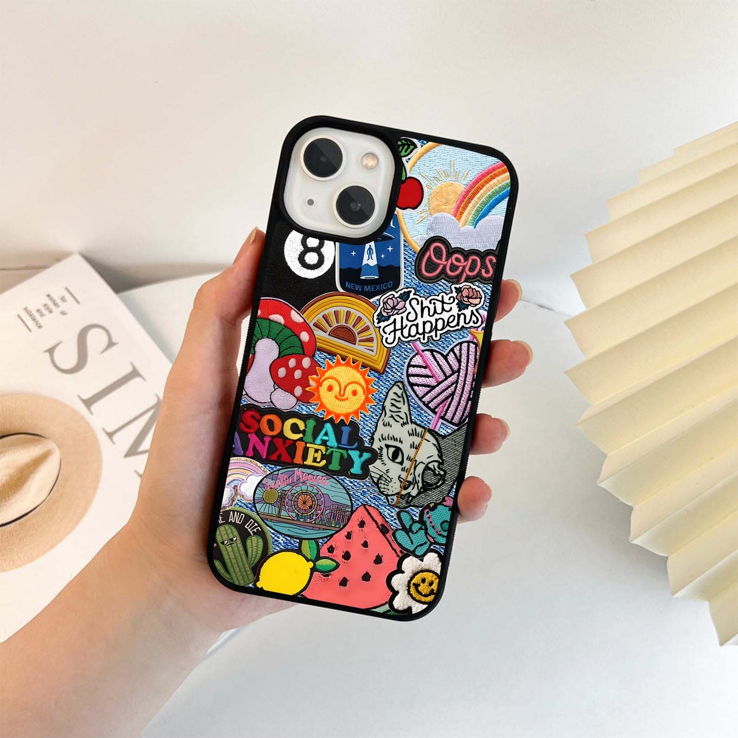 Patchwork Dreams Glass Case