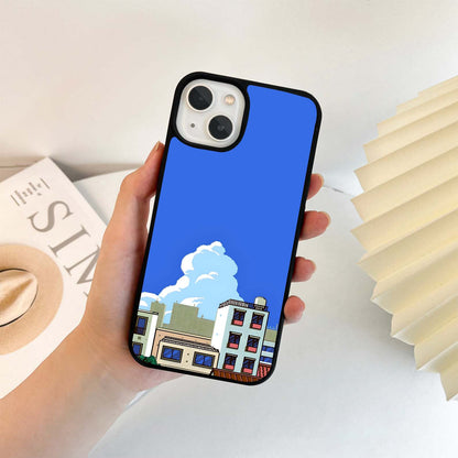 Pixel Sky Blocks Glass Case