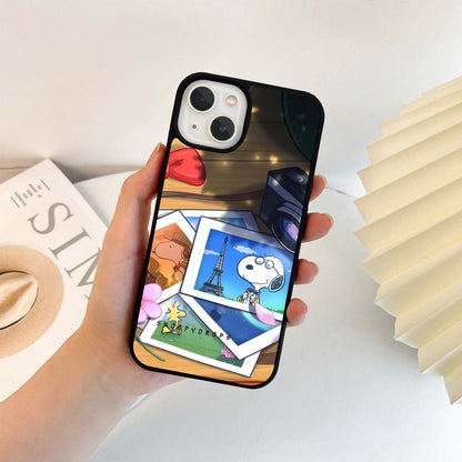 Snoopy Memory Lane Glass Case
