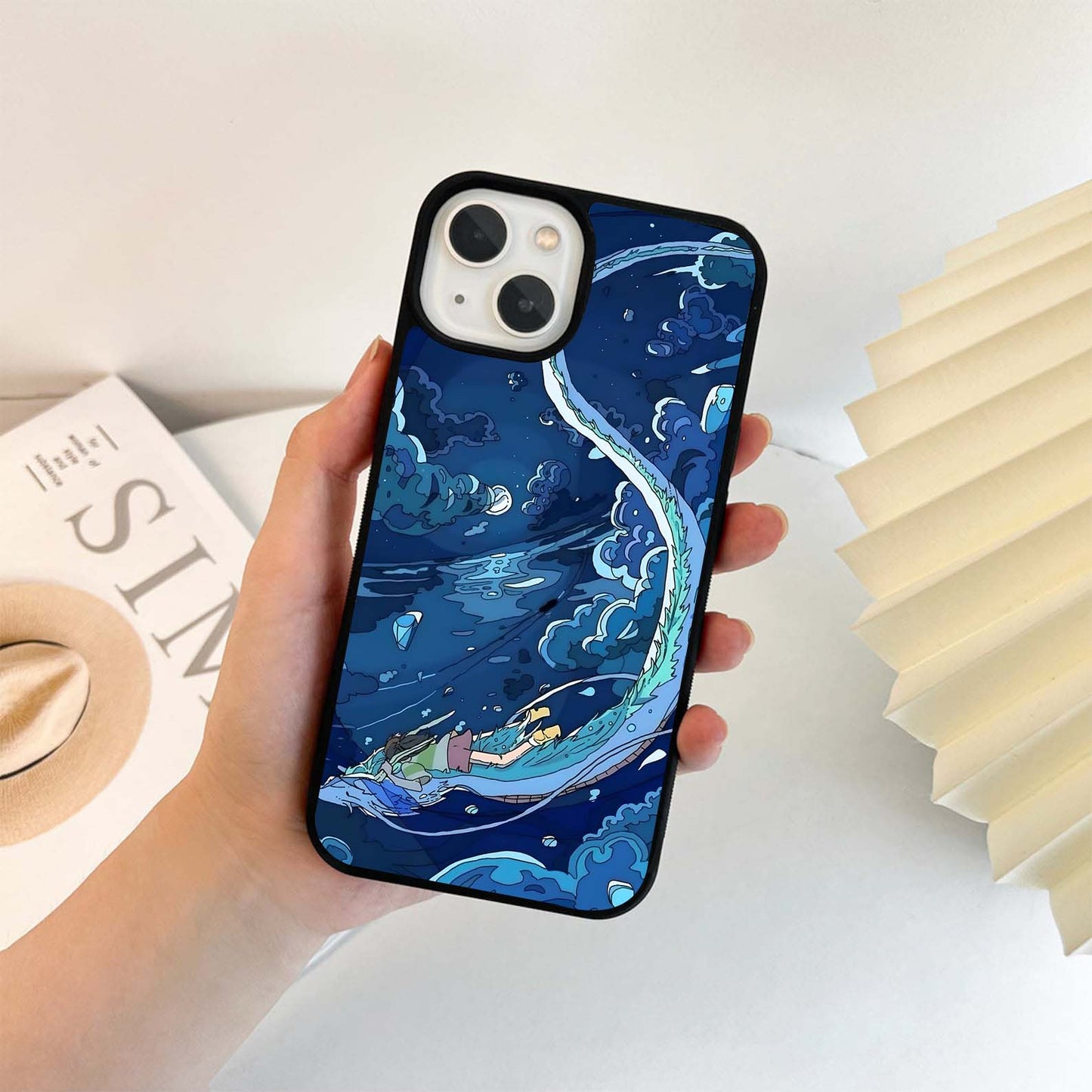 Spirited Night Ride Glass Case