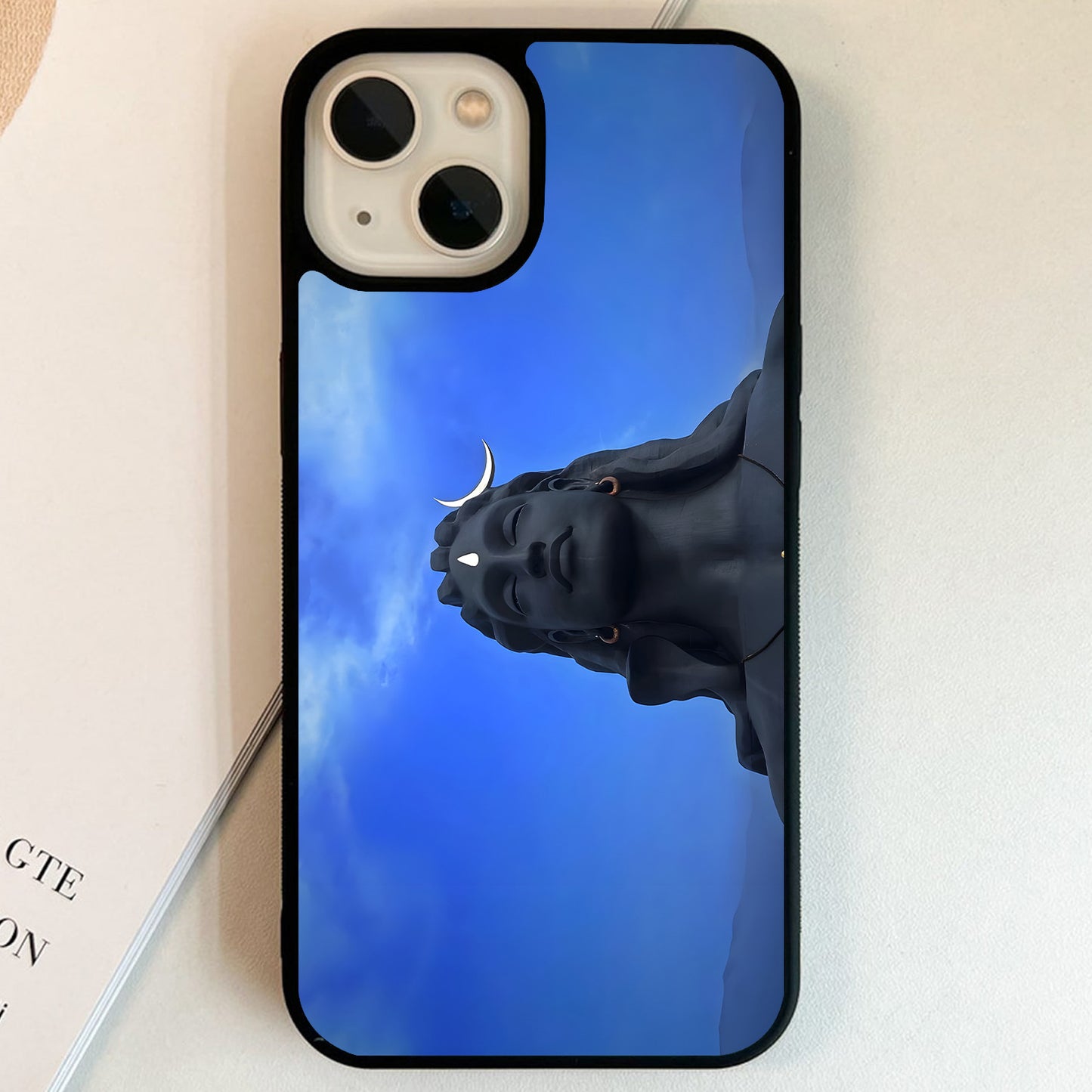 Adiyogi Sky Serenity Glass Case