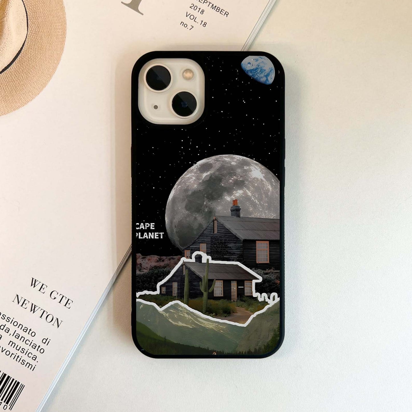 Cosmic Cottage Escape Glass Case