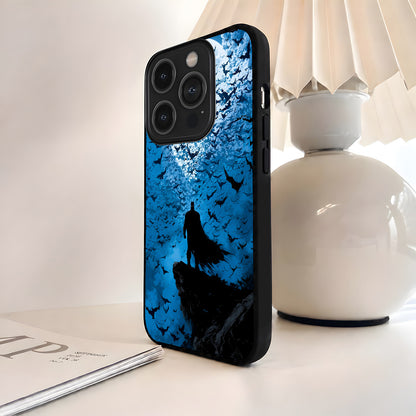 Batman Blue Swarm Glass Case
