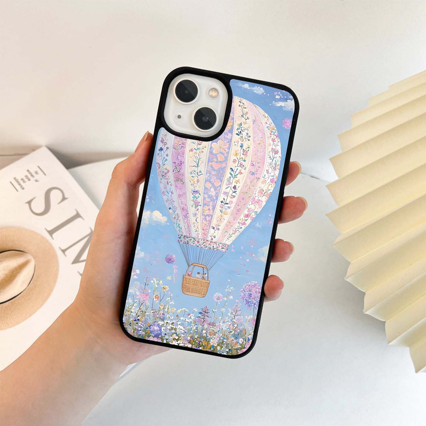 Floral Sky Voyage Glass Case