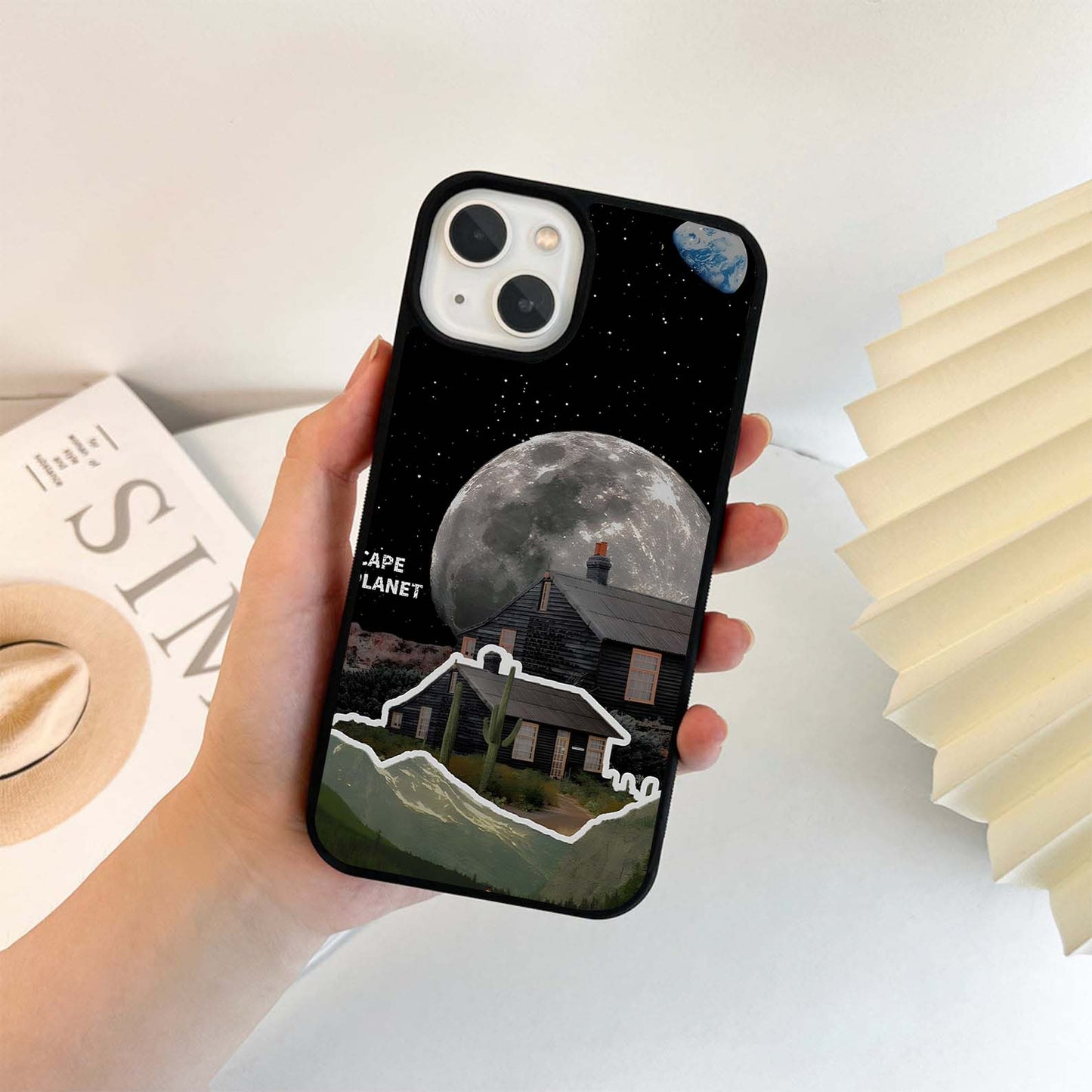 Cosmic Cottage Escape Glass Case