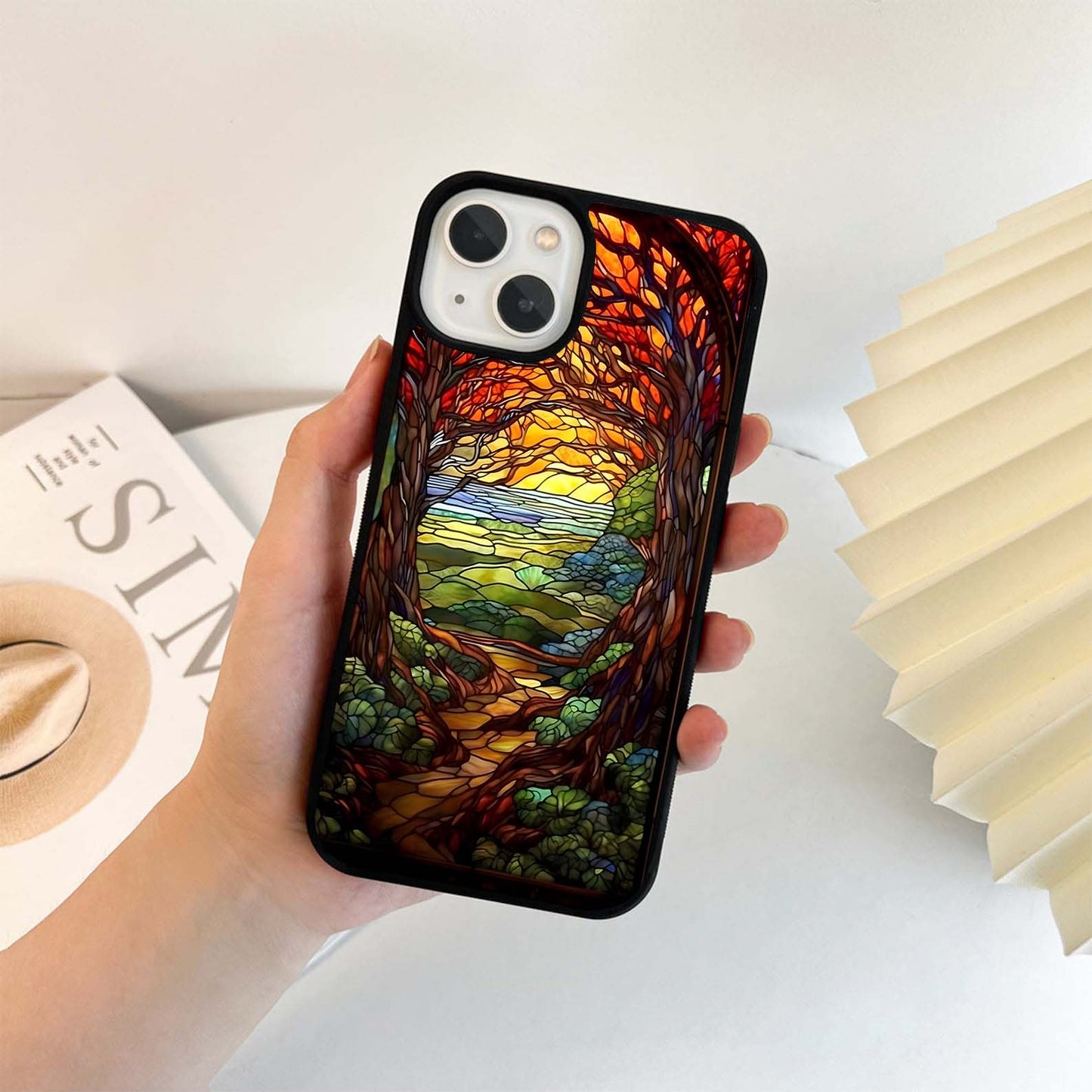 Amber Path Glass Case