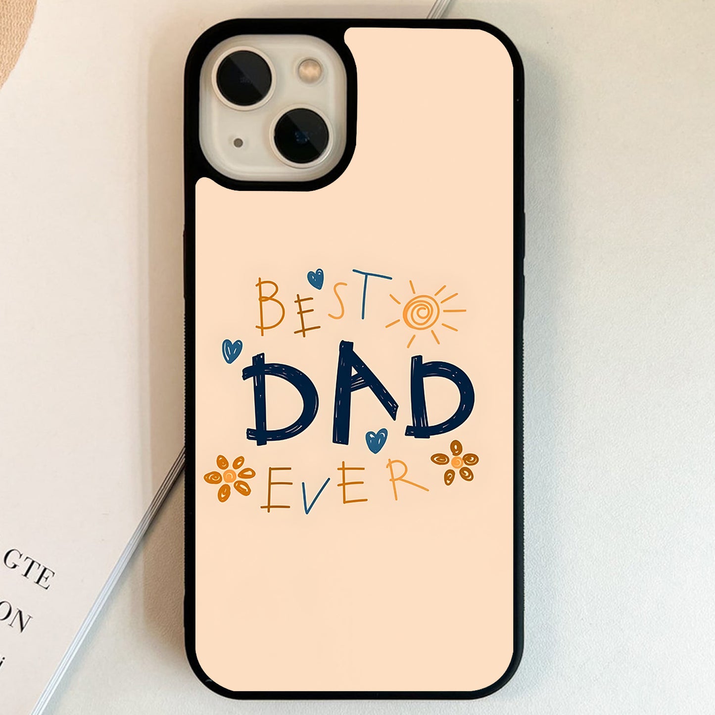 Best Dad Forever Glass Case