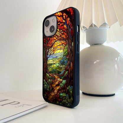 Amber Path Glass Case