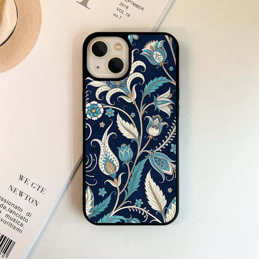 Autumn Floral Tapestry Glass Case