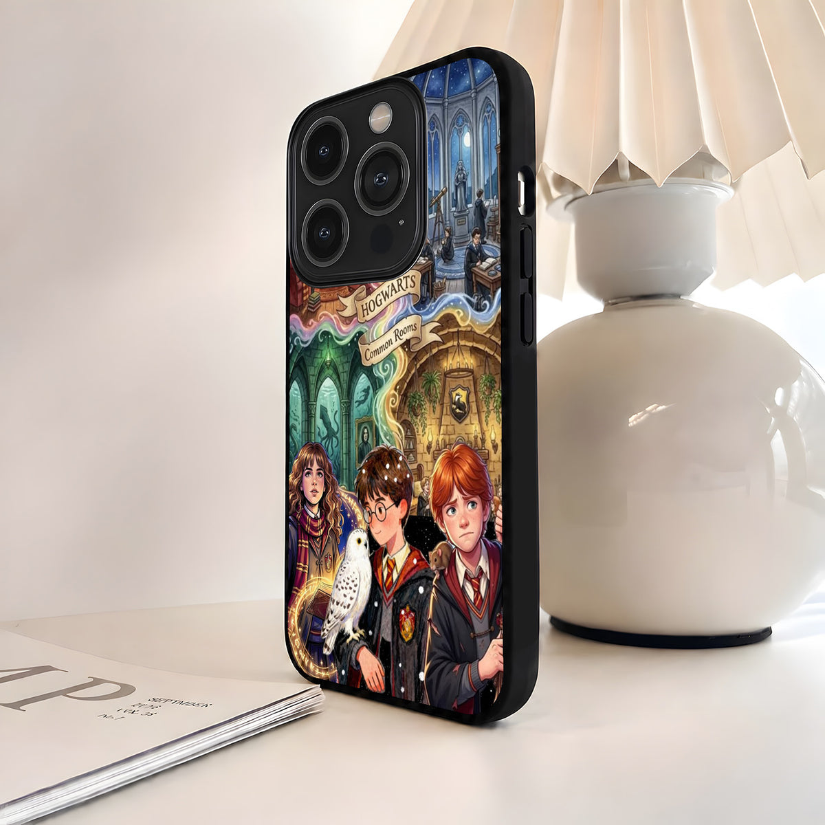 Harry Potter Common Rooms Glass Case