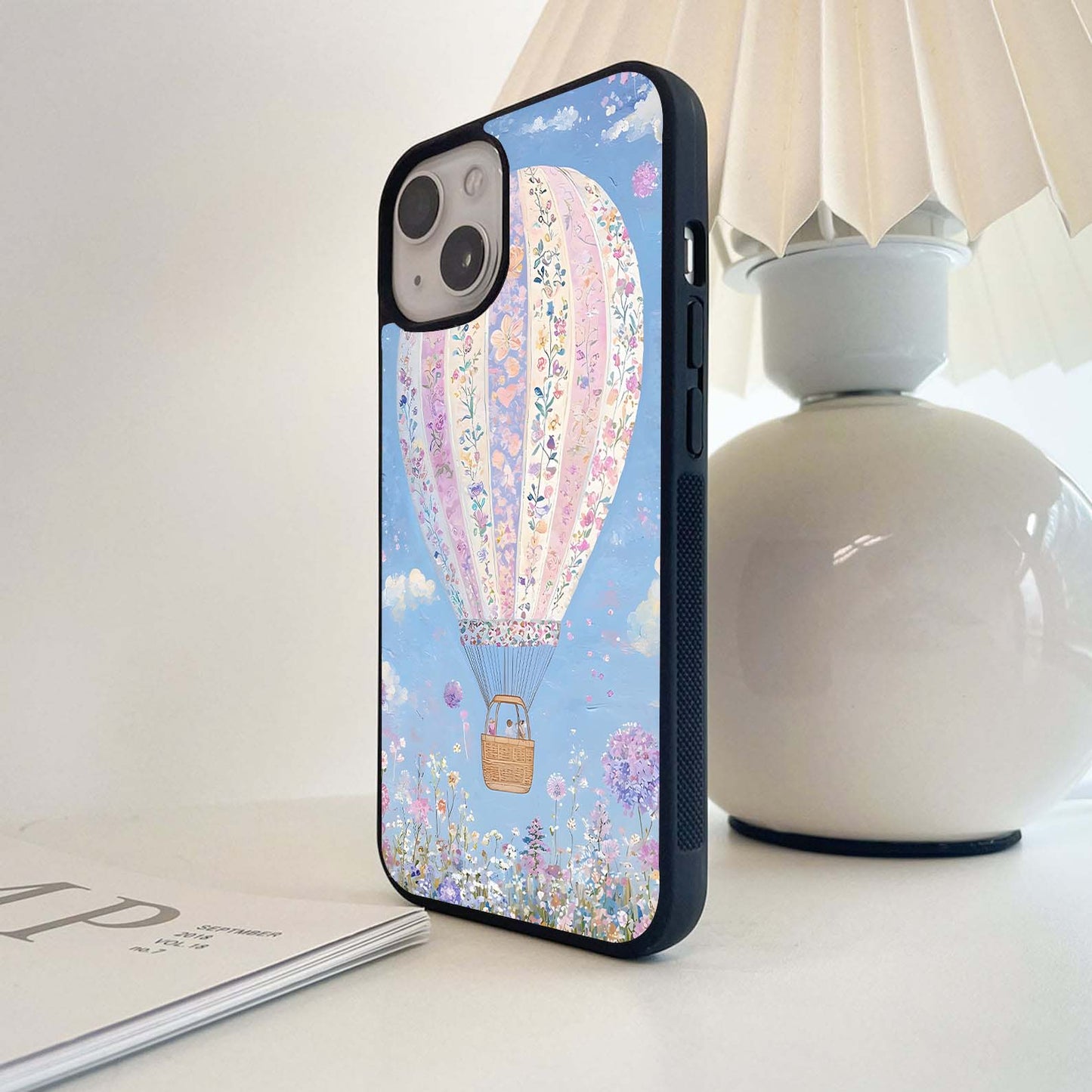 Floral Sky Voyage Glass Case