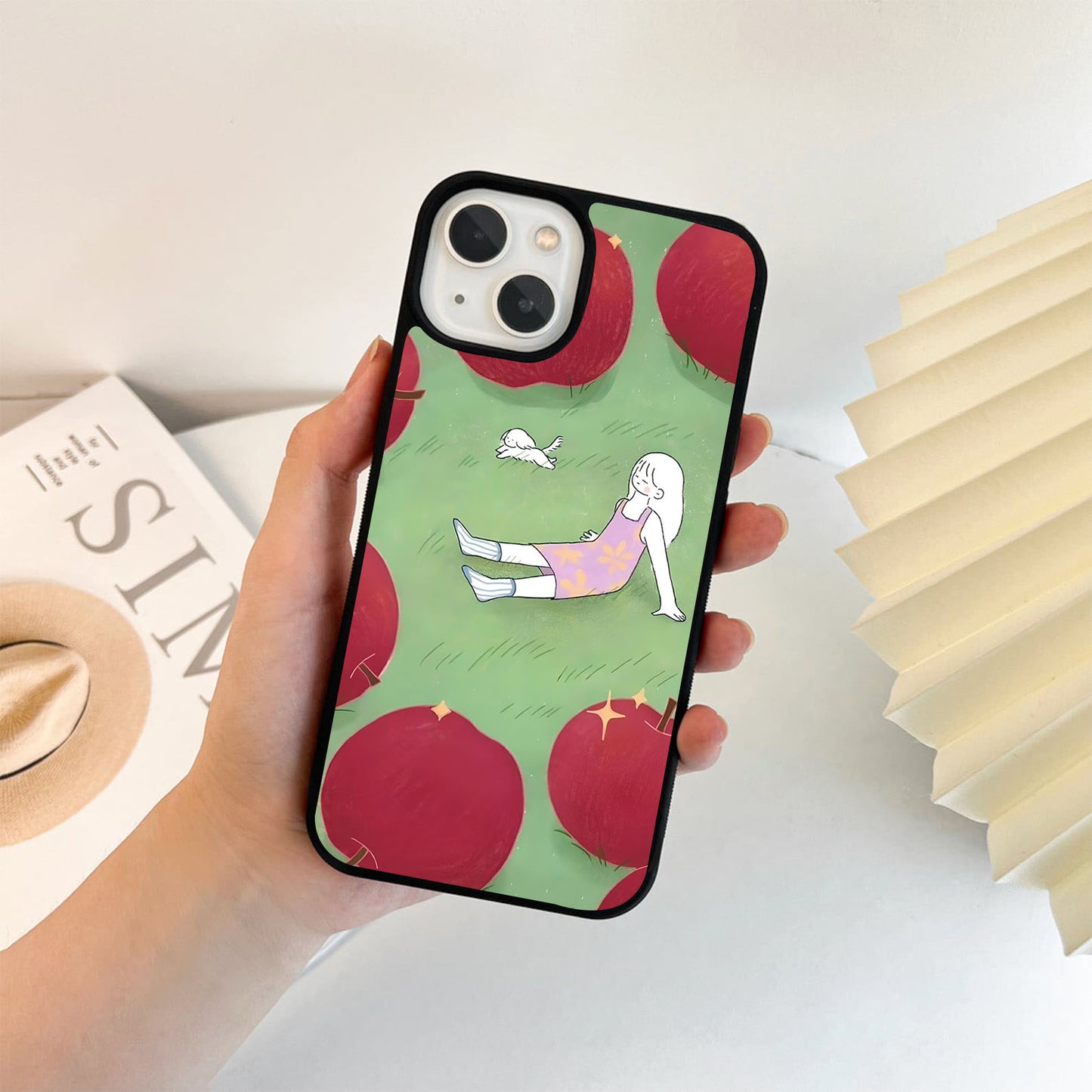 Apple Nap Time Glass Case