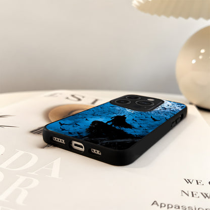 Batman Blue Swarm Glass Case